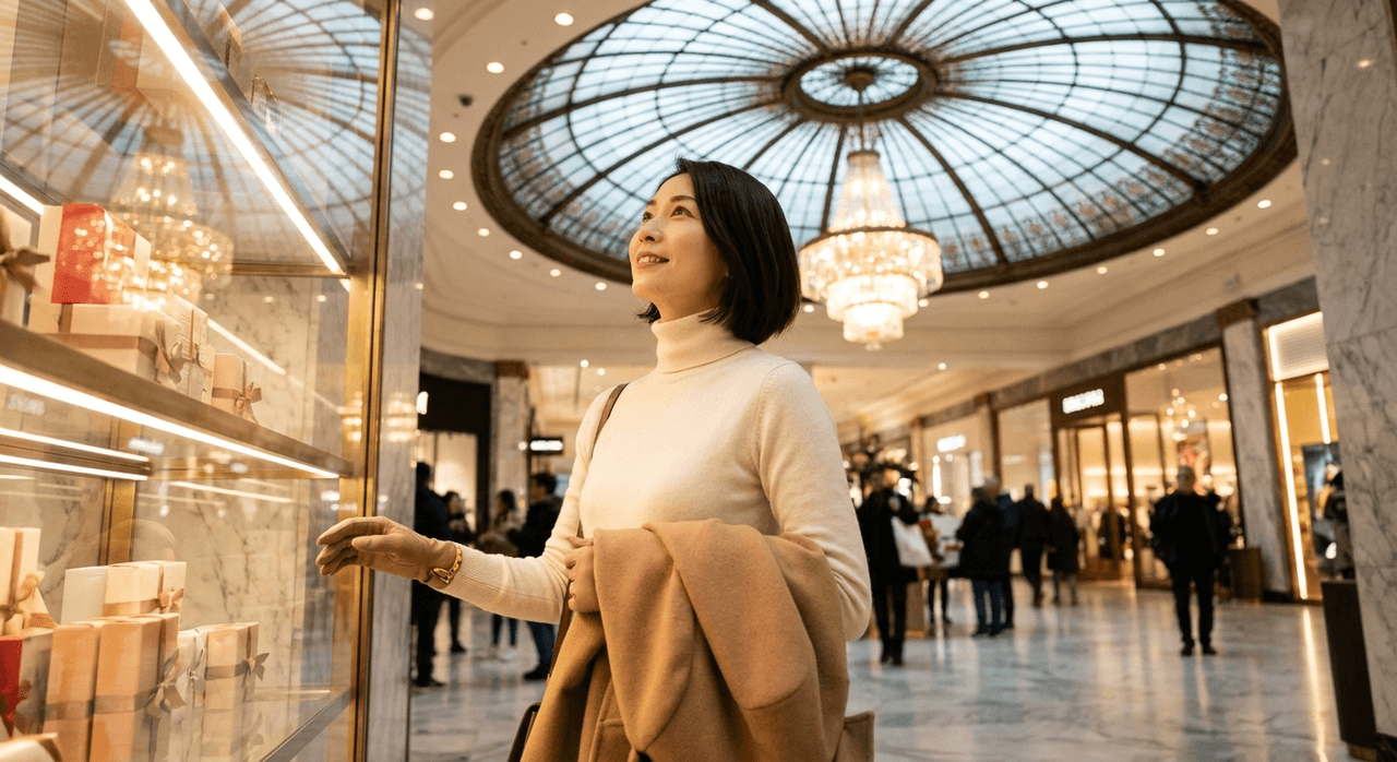 Department-store portrait
