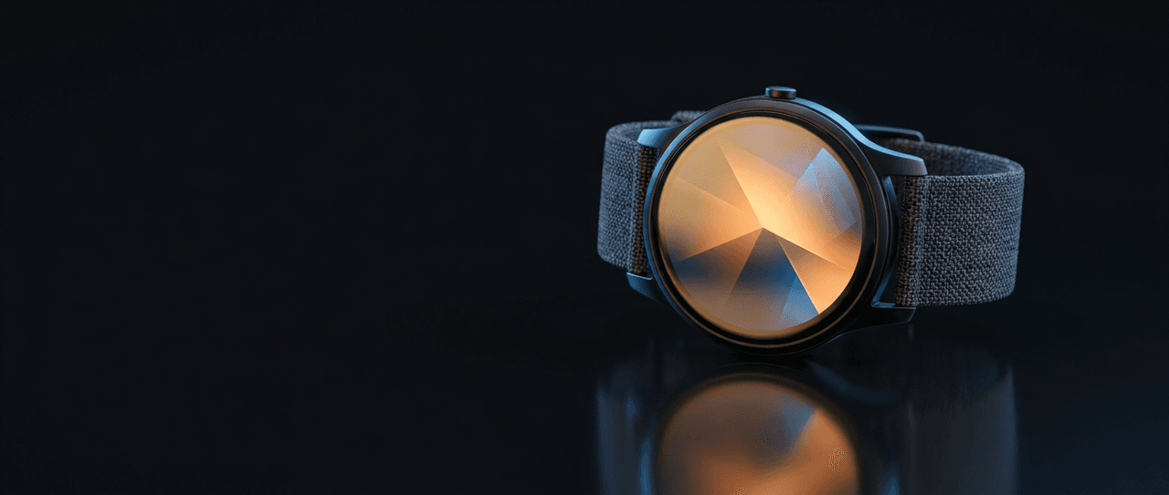 Floating smartwatch hero