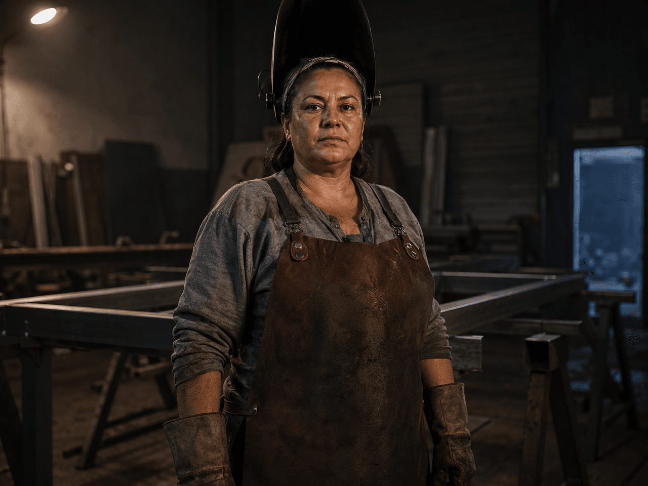 Welder, low key