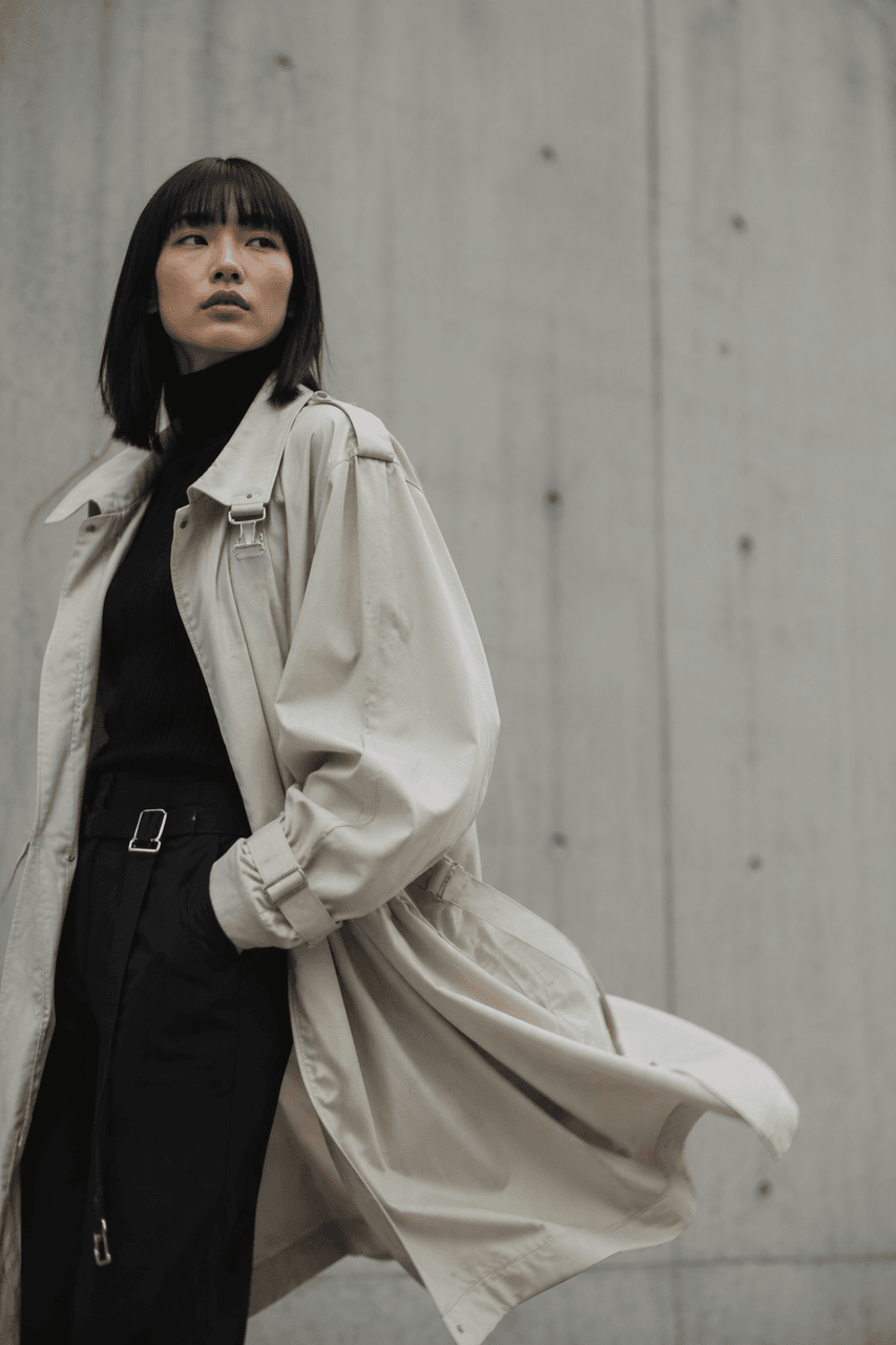 Streetwear editorial portrait